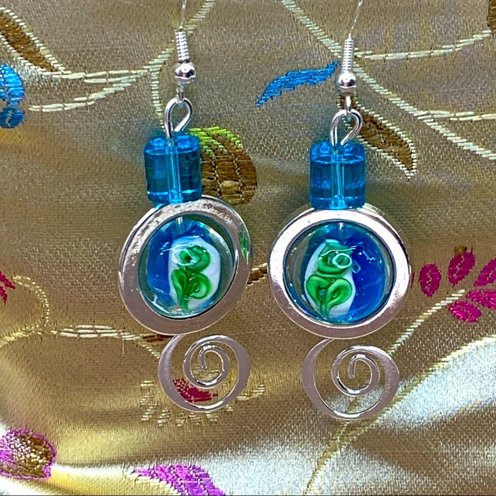Beautiful Blue Earrings